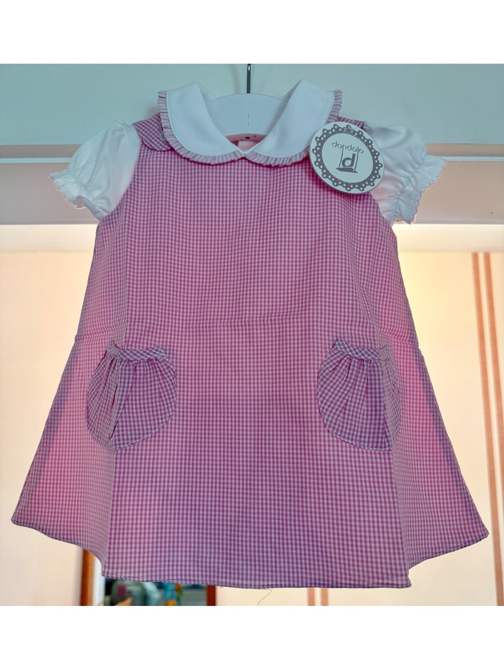 Dondolo Boutique Dress and Onesie Sz 3 Months NWT